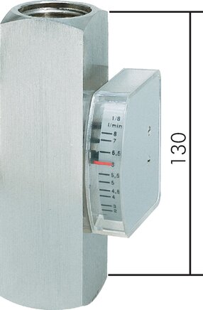 Exemplarische Darstellung: Viskositätskompensierter Durchflussmesser, 1.4571